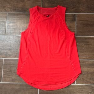 lululemon athletica Bright Red Sculpt Tank